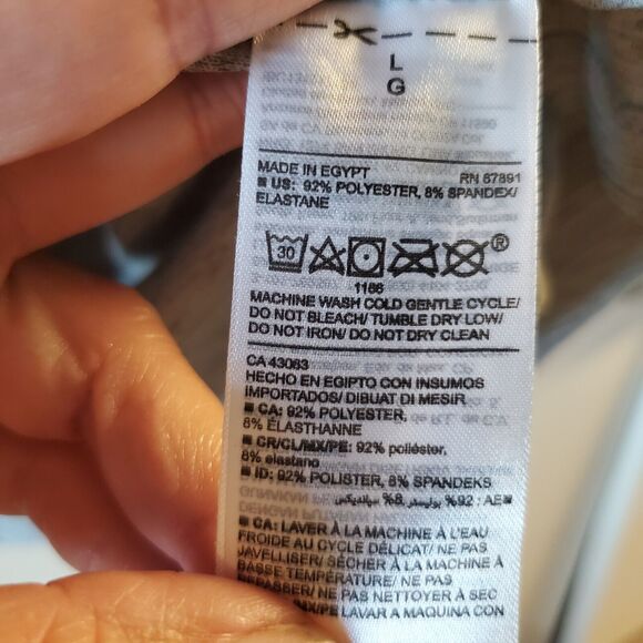 Women's Team USA Team Apparel Olympic Logo Gray Tank Top Shirt Size Large - Picture 9 of 11